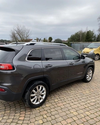 Jeep Cherokee cena 59000 przebieg: 161000, rok produkcji 2015 z Siedlce małe 92